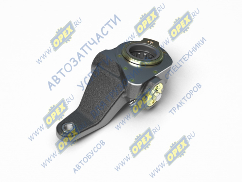 9201-3503011-10 Рычаг тормозной (трещетка) (авт.) задний левый; (ф38 мм; шлицы-10); 165 мм (-60мм); КамАЗ 5360/5460/6460/6520/6522, НЕФАЗ 5297 ГК Ростар